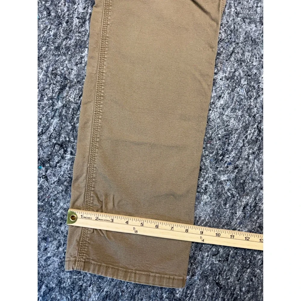 Ariat Rebar M4 Relaxed Straight Work Pants Mens 34x34 Tan Canvas Utility Cargo
